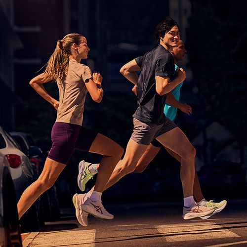 Dámske bežecké topánky ASICS Novablast 6 hazy lilac/rose dust