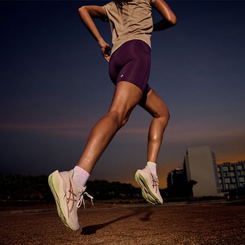 Dámske bežecké topánky ASICS Novablast 6 hazy lilac/rose dust