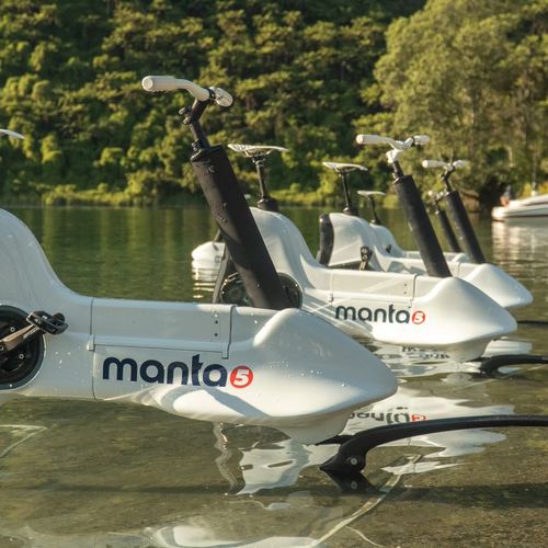 Manta5 Hydro bike XE-1 white GA00015-1