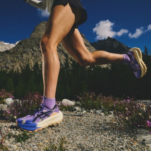 Pánske bežecké topánky Asics Trabuco Max 5 Vintage Khaki/Foggy Teal