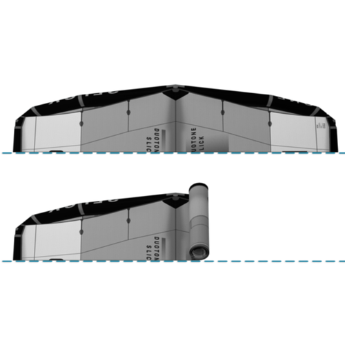 Wingfoil DUOTONE Fólia Slick fialová 44210-3520