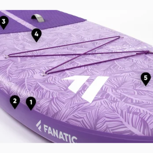 SUP doska Fanatic Diamond Air Pocket 10'4" purple 13210-1163