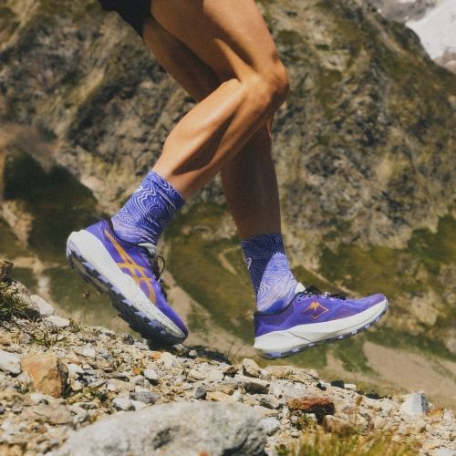 Dámske bežecké topánky ASICS Trabuco 14 amethyst/cobalt burst