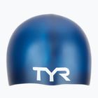 Detská plavecká čiapka TYR Wrinkle-Free Silicone navy