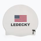 Plavecká čiapka TYR Ledecky Silicone white
