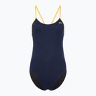 Dámske jednodielne plavky TYR Hexa Cutoutfit navy/gold