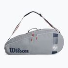 Tenisová taška Wilson Team 3 Pack Rolland Garros sivá WR8019201001