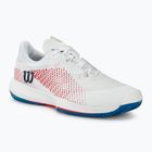 Pánska tenisová obuv Wilson Kaos Swift 1.5 Clay white/deja vu blue/wilson red