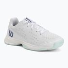 Detské tenisové topánky Wilson Rush Pro Ace L Jr white/bay/skip blue