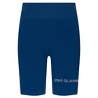 Dámske tréningové šortky Gym Glamour Bikery push up blue 317