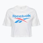 Dámske tričko Reebok Identity Big Logo Crop Tee recovery blue