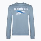 Pánska mikina Reebok Identity Big Logo Fleece Crew upgrade blue