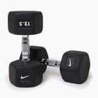 Pogumovaná činka Nike Strength Hex Dumbbell 12,5 kg black/white