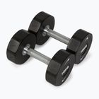 Činky Nike Strength Pro Urethane Dumbbell 2 x 10 kg black/white