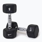 Činky Nike Strength Hex Dumbbell 2 x 5 kg black/white