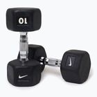 Činky Nike Strength Hex Dumbbell 2 x 10 kg black/white