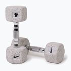 Činky Nike Strength Grind Hex Dumbbell 2 x 4 kg wolf grey