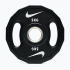 Kotúč Nike Strength Pro Urethane Plates 2 x 5 kg black/white