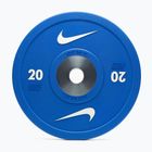 Bumpery Nike Strength Pro Urethane Bumper Plates 20 kg blue/white