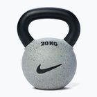 Kettlebell Nike Strength Rubber Coated 20 kg smoke grey