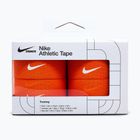 Kohezívny elastický obväz Nike Strenght Athletic Tape orange/white