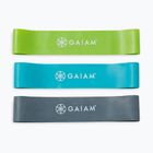 Sada posilňovacích  gúm Zestaw Gaiam Restore Mini Band Kit 3 szt. green/blue/navy