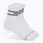 Ponožky Stance Basic Quarter 3 páry white