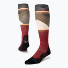 Stance Jimmy Chin Ultralight Wool Snow červené lyžiarske ponožky