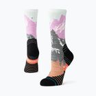 Stance Out Of Range Mid Wool Crew ponožky berry