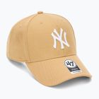 47 Značka MLB New York Yankees MVP svetlo hnedá baseballová čiapka