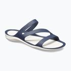 Dámske šľapky Crocs Swiftwater Sandal navy/white