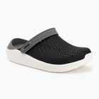 Žabky Crocs LiteRide Clog black/smoke