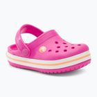Detské žabky Crocs Crocband Clog electric pink/cantaloupe