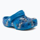 Detské žabky Crocs Classic Shark Clog prep blue