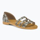 Dámske sandále Crocs Tulum Open Flat mushroom/stucco