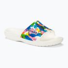 Šľapky Crocs Classic Crocs Bubble Block Slide white/multi