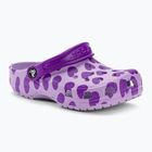 Detské dreváky Crocs Classic Easy Icon Clog levanduľová