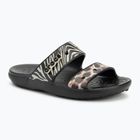 Žabky Crocs Classic Animal Remix Slide black/multi