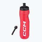 Fľaša so slamkou CCM 900 ml red