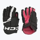 Detské hokejové rukavice CCM Next YTH black/white