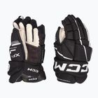 Hokejové rukavice CCM Tacks XF80 SR black/white