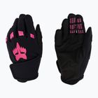 Fox Racing Detské cyklistické rukavice Dirtpaw Jr black/pink