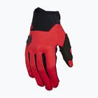 Pánske cyklistické rukavice Fox Racing Defend Wind Offroad fluorescent red