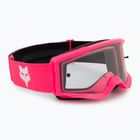 Detské cyklistické okuliare Fox Racing Main Core Jr pink/clear