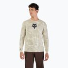 Pánske cyklistické tričko s dlhým rukávom Fox Racing Ranger Tru Dri cream