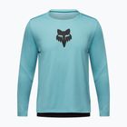 Detské cyklistické tričko s dlhým rukávom Fox Racing Ranger Fox Head Jr vintage wash blue