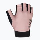 Pánske cyklistické rukavice Fox Racing Ranger Gel Short dusty rose