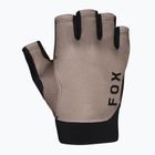 Pánske cyklistické rukavice Fox Racing Ranger Gel Short sand