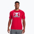 Pánske tričko Under Armour Boxed Sportstyle red/steel