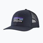 Šiltovka Patagonia P-6 Logo Trucker námornícka modrá